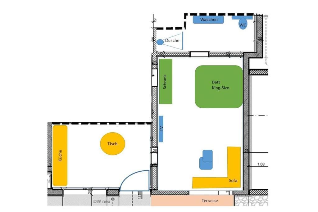 Kleine Auszeit - 2-Zimmer Ferienwohnung Шпиц Экстерьер фото